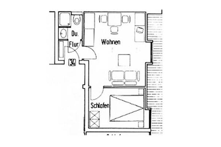 Haus Bielefeld Ferienwohnung 34 نورديرني المظهر الخارجي الصورة